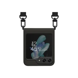 Cover Samsung Z Flip 5 Canvas Diary Flip Case Araree - Black