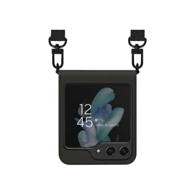 Cover Samsung Z Flip 5 Canvas Diary Flip Case Araree - Black