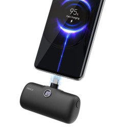 iWalk Linkme Pro Fast Charge Pocket Battery USB-C 4800 Mah (Black)