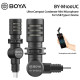 BOYA Mininature Condenser Smartphone Mic with Type-C Connector - Black