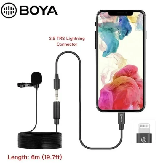 BOYA Digital lavalier for iOS/Mac/Windows - Black