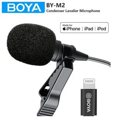 BOYA Digital lavalier for iOS/Mac/Windows - Black