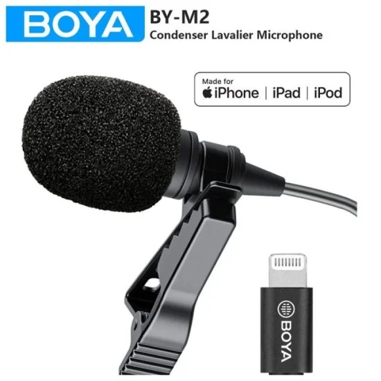 BOYA Digital lavalier for iOS/Mac/Windows - Black