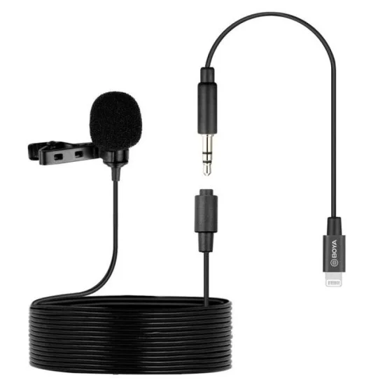 BOYA Digital lavalier for iOS/Mac/Windows - Black