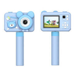 كاميرا رقمية من بورودو للأطفال مع حامل ثلاثي الأرجل - وردي
