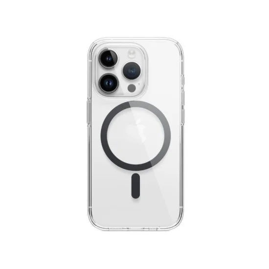 Cover Iphone 15 Pro Max Magnetic Hybrid Elago &ndash; Clear & Black