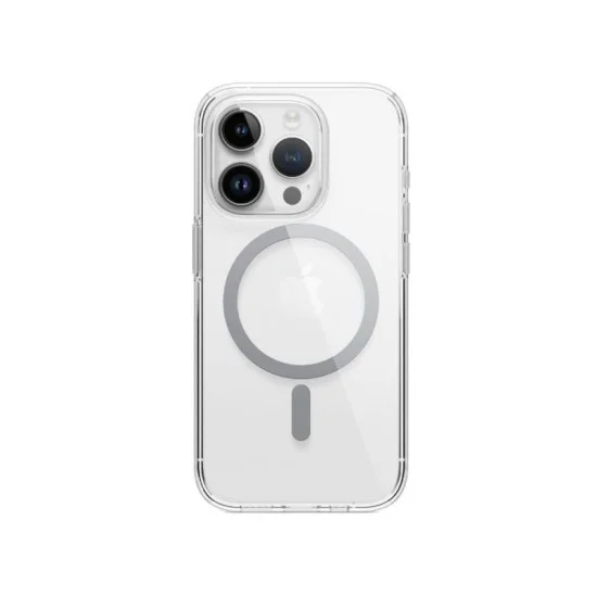 Cover Iphone 15 Pro Max Magnetic Hybrid Elago &ndash; Clear & Gray