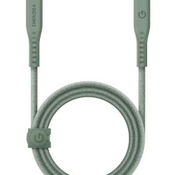 ENERGEA NYLOFLEX CABLE, CHARGE AND SYNC TOUGH LIGHTNING C89 MFI 1.5M – GREEN