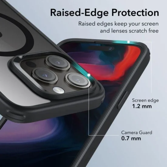 Cover Iphone 15 Pro (Halolock) Esr - Clear Black