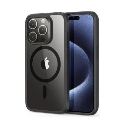 Cover Iphone 15 Pro Max Classic Hybrid Esr - Clear Black