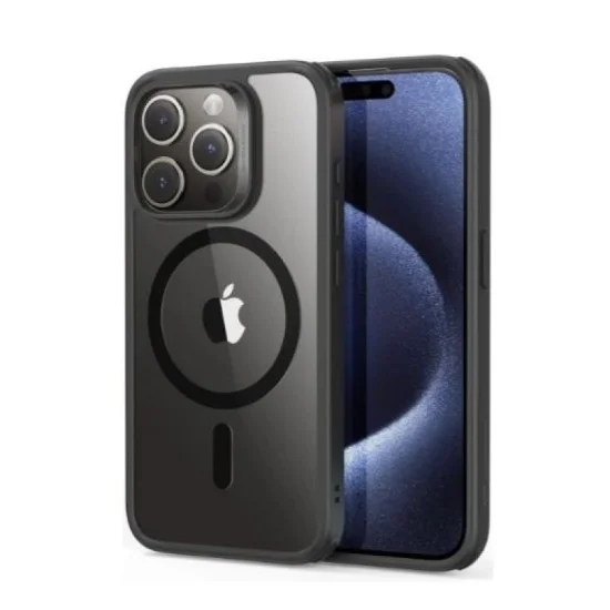 Cover Iphone 15 Pro Max Classic Hybrid Esr - Clear Black