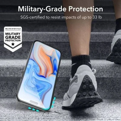 Screen Protector Iphone 15 Armorite Edge To Edge Tempered Glass Esr - Clear