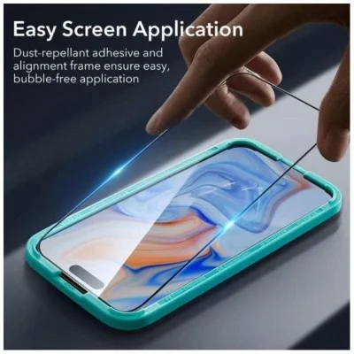 Screen Protector Iphone 15 Plus Armorite Edge To Edge Tempered Glass Esr - Clear