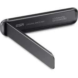ESR Boost Phone Kickstand, Vertical and Horizontal Stand, Adjustable Angle [Aluminium Alloy] - black