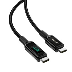  Acefast Charging Data Cable USB-C to Lightning 30W - black