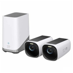 EufyCam 3 4K (2 Camera Kit) - White