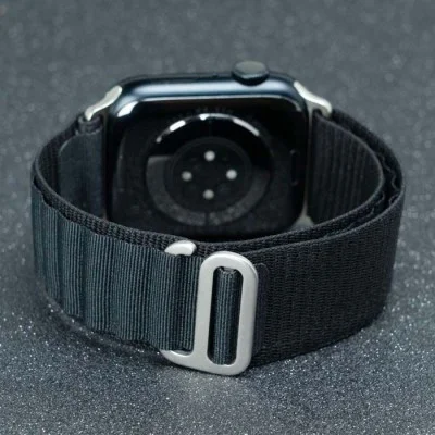 Apple Watch Strap 42/44/45/49 Solar Band Torrii - Black