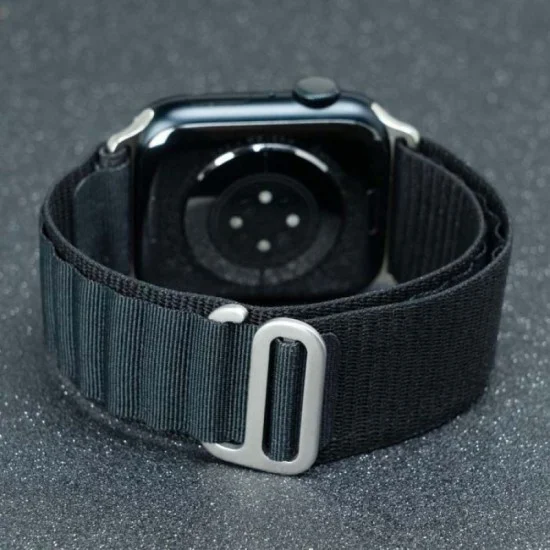 Apple Watch Strap 42/44/45/49 Solar Band Torrii - Black