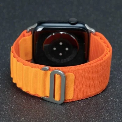 Apple Watch Strap 42/44/45/49 Solar Band Torrii - Orange