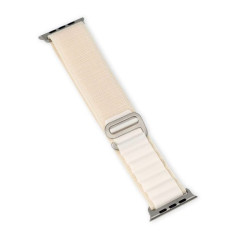 توري سولر حزام لساعة أبل 45/49 مللم - أبيض