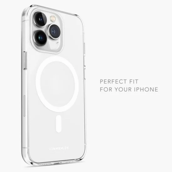 Cover Iphone 15 Pro Max Vonm&auml;hlen Transparent - Clear