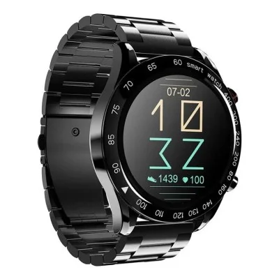 Hifuture Futurego Pro - Stainless Steel Bluetooth Smartwatch - Black