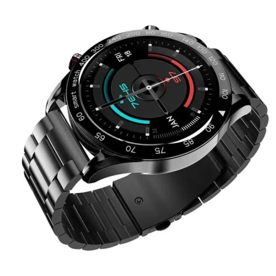 Hifuture Futurego Pro - Stainless Steel Bluetooth Smartwatch - Black