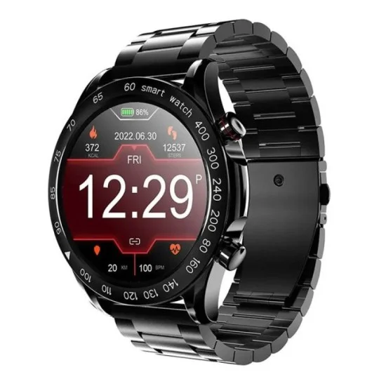 Hifuture Futurego Pro - Stainless Steel Bluetooth Smartwatch - Black