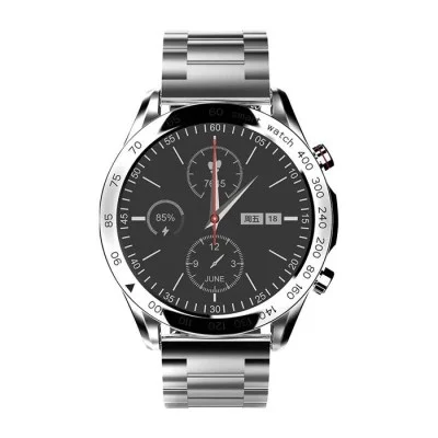 Hifuture Futurego Pro - Stainless Steel Bluetooth Smartwatch - Silver