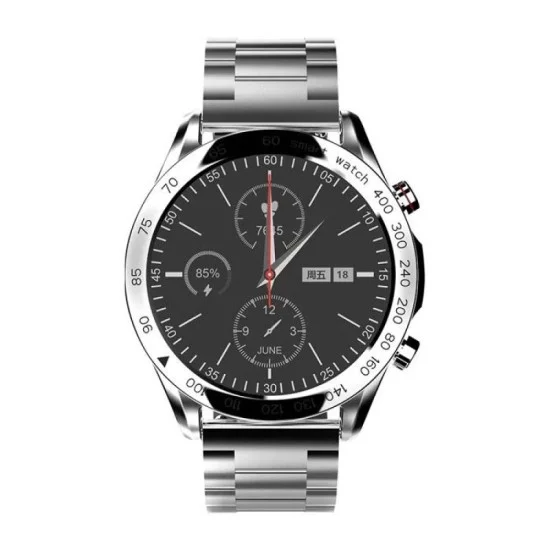 Hifuture Futurego Pro - Stainless Steel Bluetooth Smartwatch - Silver