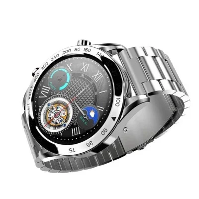 Hifuture Futurego Pro - Stainless Steel Bluetooth Smartwatch - Silver