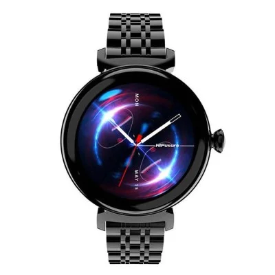 Hi Future Future Aura - Ladies Amoled Wireless Calling Bluetooth Smartwatch - Black