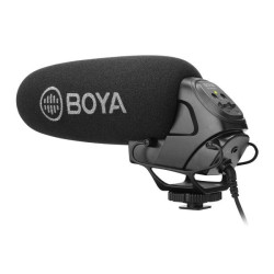 BOYA On-Camera Shotgun Microphone - Black