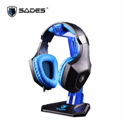 Sades SA-D1 Wolfbone Headset Stand - Blue