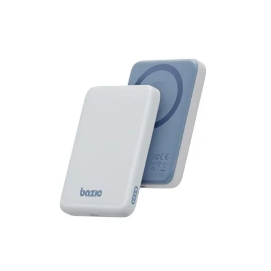 Bazic Gopower Snap 5K, 3In1 5000Mah Wireless Powerbank With Apple Watch Charger - Vanilla