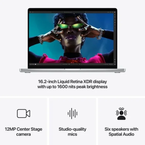 Apple Macbook Pro M4 Max Chip, 16”, 48Gb Ram, 1Tb Ssd - Silver