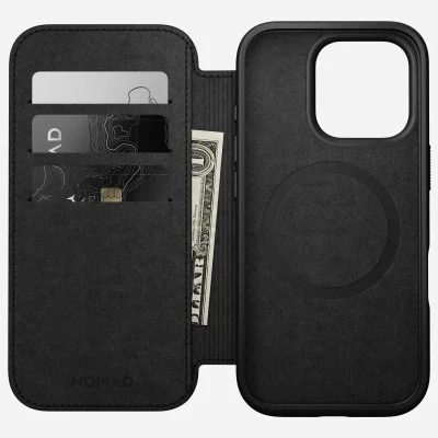 Nomad Modern Leather Folio Iphone 16 Pro