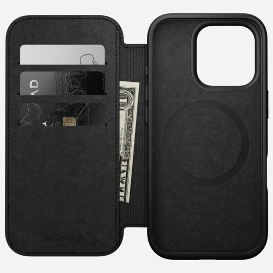 Nomad Modern Leather Folio Iphone 16 Pro
