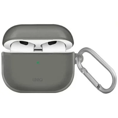 Uniq Glase Hang Case for Airpods 3 - Glossy Smoke