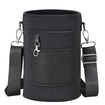 Buzio Water Bottle Holder Carrying Pouch for 2.5L - Black