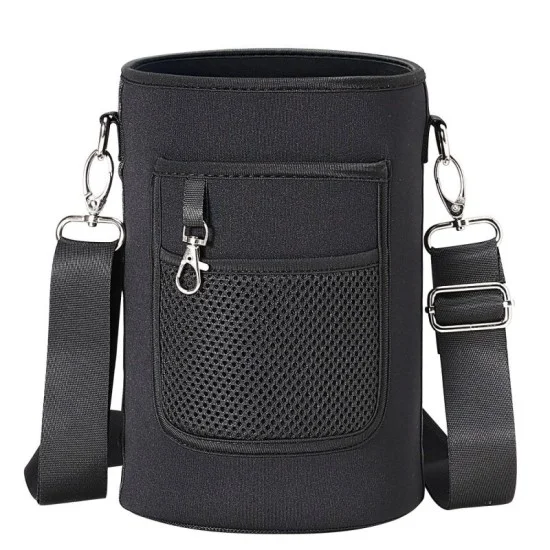 Buzio Water Bottle Holder Carrying Pouch for 2.5L - Black