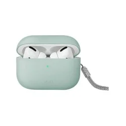 Uniq Hybrid Lino Liquid Silicon Case for Airpods Pro 2 - Mint Green
