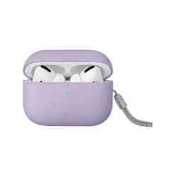 Uniq Hybrid Lino Liquid Silicon Case for Airpods Pro 2 - Lilac Lavender