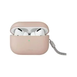 Uniq Hybrid Lino Liquid Silicon Case for Airpods Pro 2 - Blush Pink