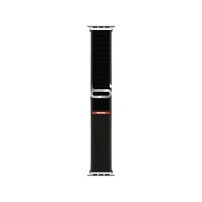 SkinArma Kobu Nylon Strap for Apple Watch Ultra 49mm (Black)