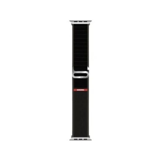 SkinArma Kobu Nylon Strap for Apple Watch Ultra 49mm (Black)