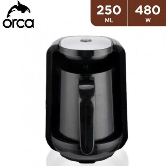 Orca Turkish Coffee Maker, 250ml Capacity 480W - Black