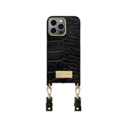  Ideal Of Sweden Neckless Case Iphone 14 Pro ,Black Croco