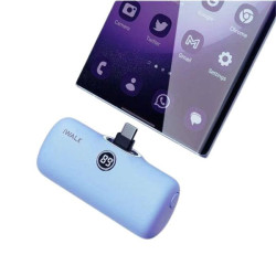 iWalk Linkme Pro Fast Charge Pocket Battery USB-C 4800 Mah (Blue)