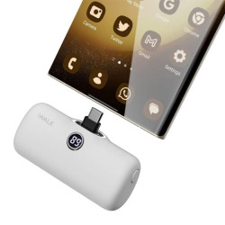 iWalk Linkme Pro Fast Charge Pocket Battery USB-C 4800 Mah (White)
